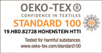 oeko-text standard 100 certified lable