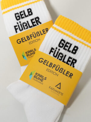 Gelbfüßler Socken weiß